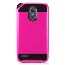 LG Stylo 3 Armor Hybrid Case (Hot Pink)